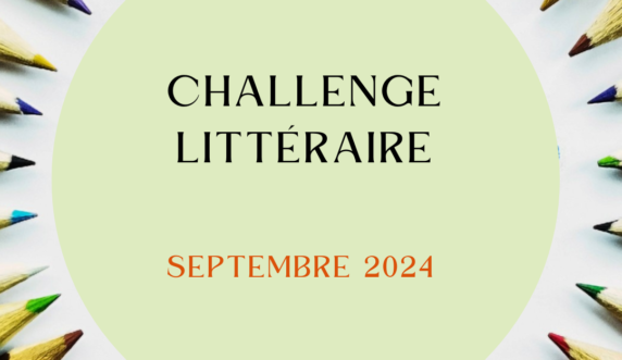 challenge littéraire mensuel septembre